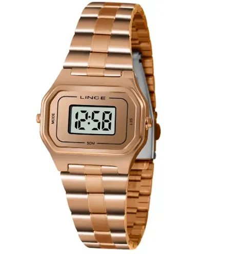 RELOGIO DIGITAL FEMININO DIGITAL SDR4609L ROSE GOLD