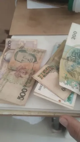 CEDULAS E MOEDAS ANTIGAS