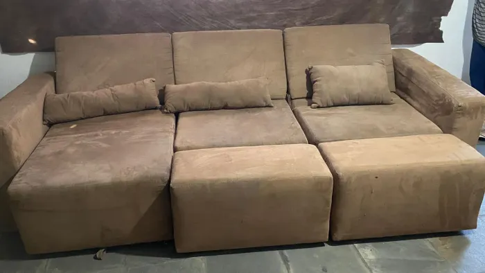 Sofá modular com 3 lugares 