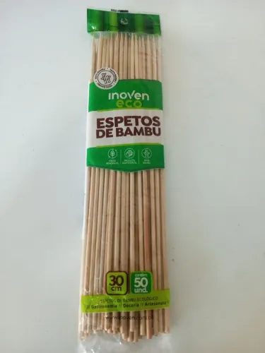 Espeto de bambu 30cm