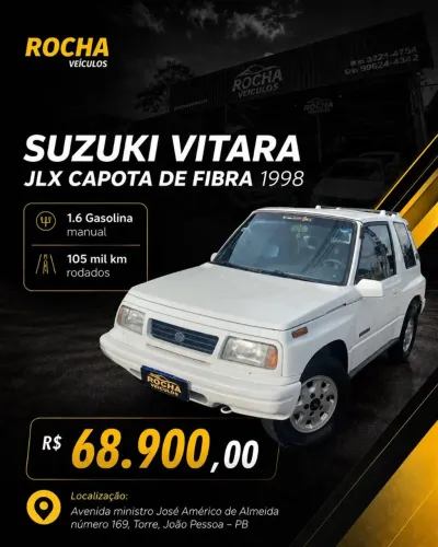 Suzuki Vitara JLX Canvas 1.6 8V 2P 1998