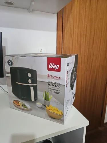 Airfryer WAP Grand Family 5,2L 110V (Nova e Lacrada na Caixa)