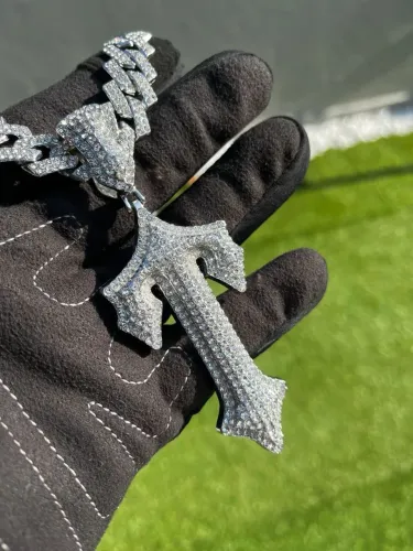 Corrente/Colar Ice Cravejado Trapstar