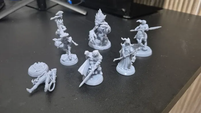 Personagem de rpg em 3d