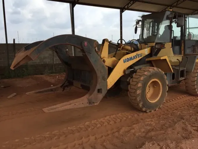 garfo com pinça thorco, Garfo com mandíbula, carregadeira W20, WA200, 924 