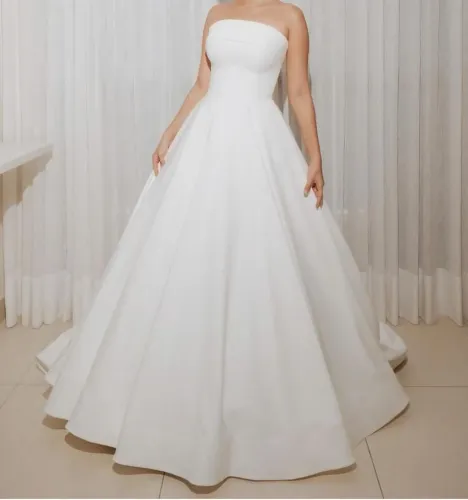 Vestido de noiva confeccionado por Sidcley Santos