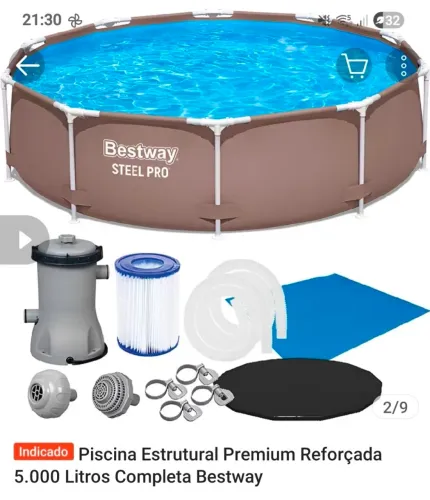 Piscina estruturada