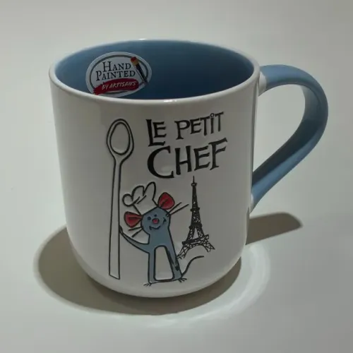 Caneca Ratatouille Pintado a Mão - Importado