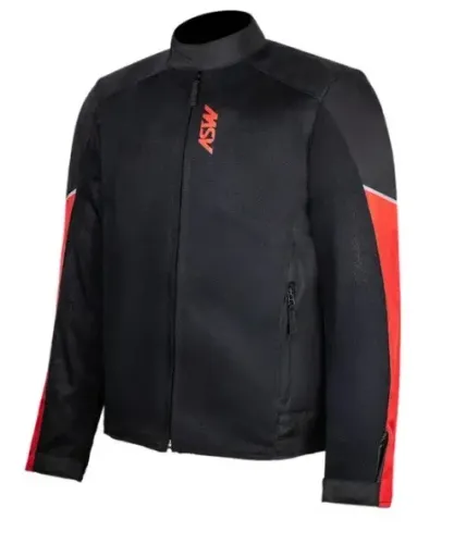 JAQUETA ASW LEGION AIR PRETO VERMELHO TAMANHO 3XL NOVA