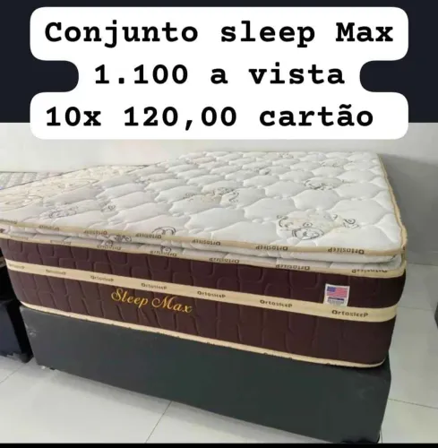 Cama casal molas ensacadas