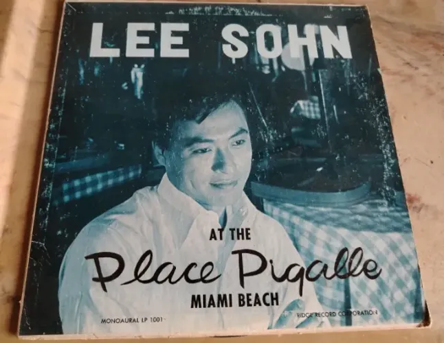 Lee Sohn At The Place Pigalle - Lp Vinil Jazz Autografado Importado