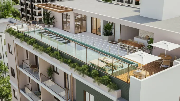 vendo belíssimo apartamento próximo ao mar com área de lazer completa