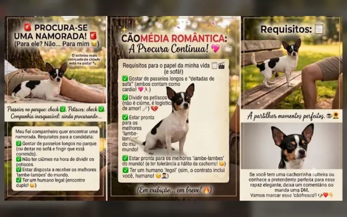 Procurando namorada para meu companheiro fiel
