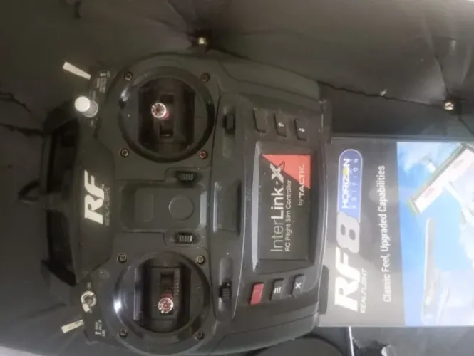 Controle simulador de vôo