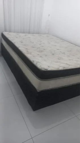 Colchão casal com base 