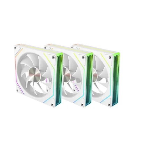 Kit fans (3und fans) - prism 6 pro branca