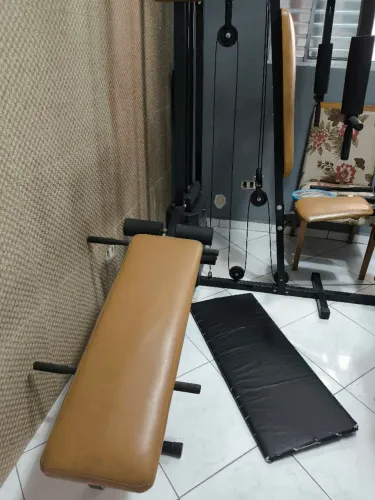 Estação de Musculação Diamond Completa - Academia em Casa