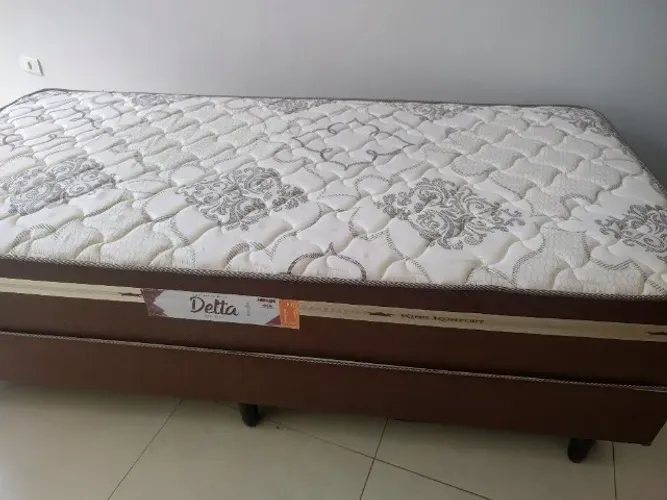 Cama box solteiro conjugada