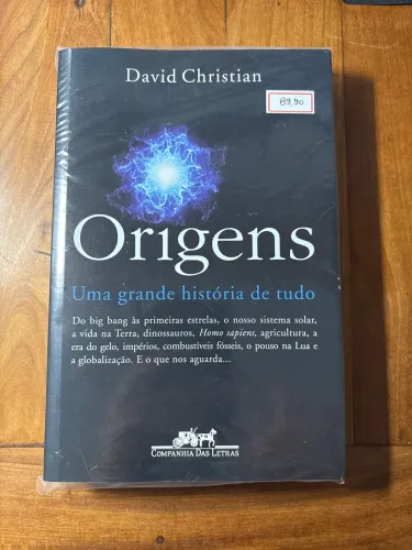 Origens: Uma Grande História de Tudo - de David Christian - Companhia das Letras
