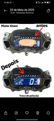PAINEL DE MOTO TITAN 160
