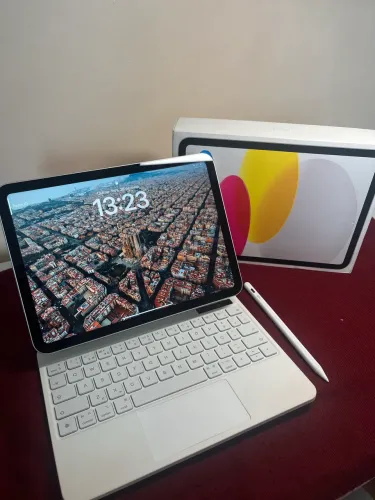 iPad 10 Gen  | Pencil + Capa e Teclado | Impecável, praticamente novo