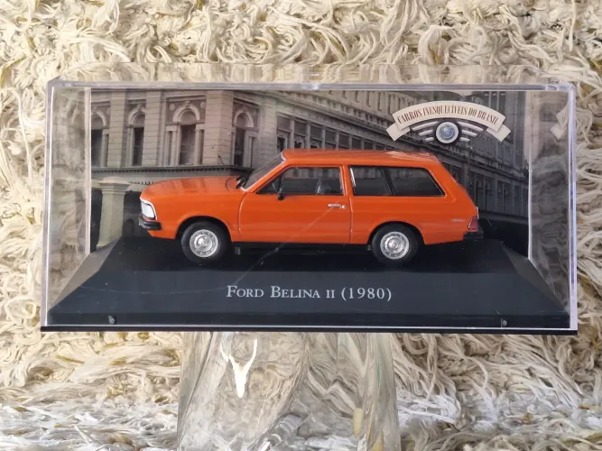 Miniatura Ford Belina II 1980 - Carros Inesquecíveis do Brasil