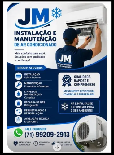 Manutenção e instalação de ar-condicionado técnico qualificado 