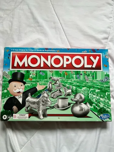 Jogo de Tabuleiro Monopoly Classic - Perfeito Estado