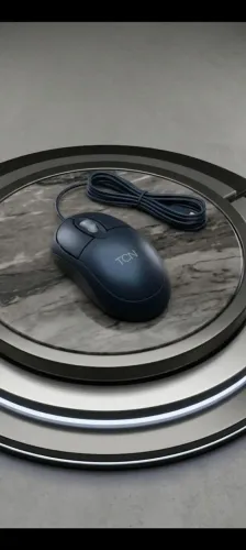 Mouse optico TCN com fio USB 1200dpi
