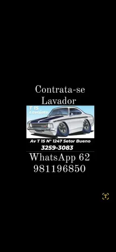 Acabador e lavador para lavajato