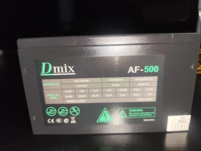 Fonte PC 500w 