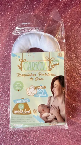 Rosquinhas protetoras para amamentação (Embalagem com 2 unidades)
