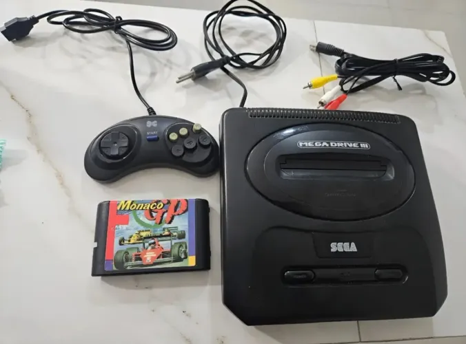 Mega Drive 3 III tectoy completo