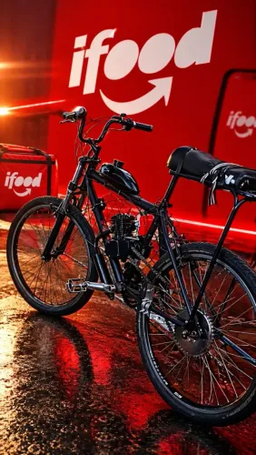 Bicicleta motorizada ergonomica