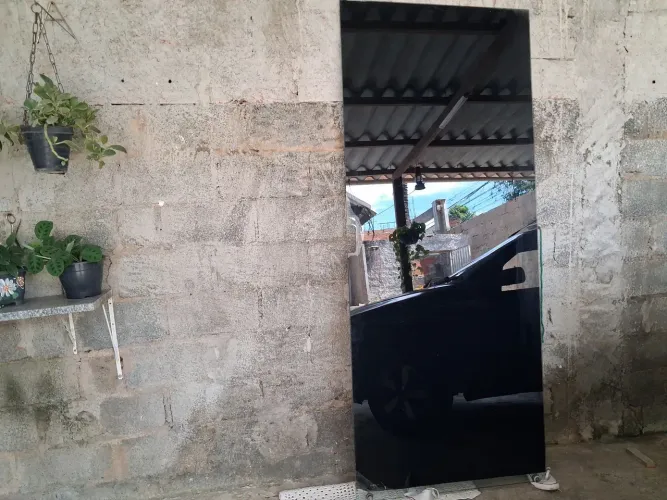 Porta de vidro 218.5x90x9mm