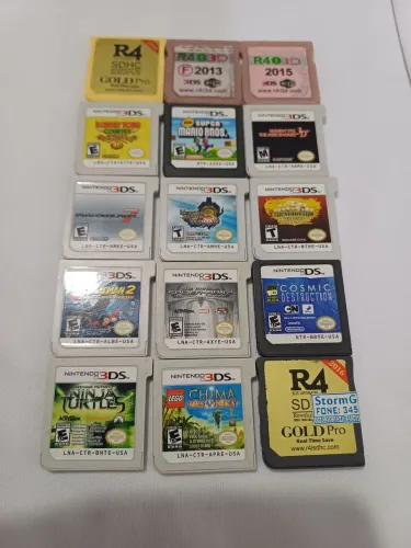 Jogos de Nintendo 3DS e DS