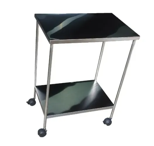 Carrinho Auxiliar Em Aço Inox 50x40x78cm