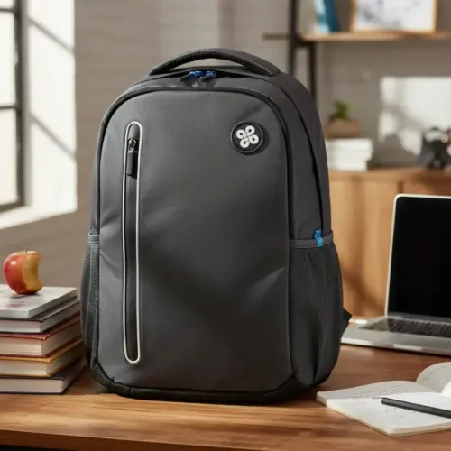 Mochila Masculina Feminina Notebook Reforçada Moderna Cinza