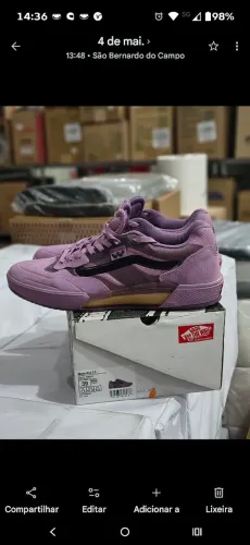 Vans Ave 2.0 39/40 zerado