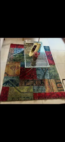 TAPETE PATCHWORK TAMANHO 1,92 X 1,55 