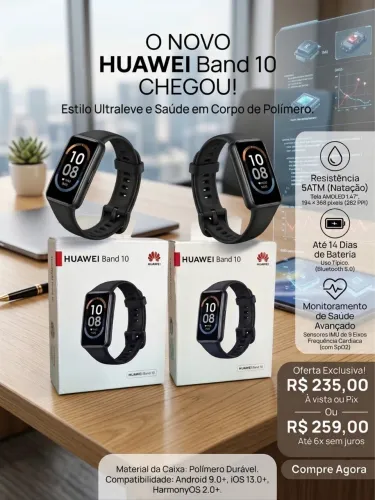 Huawei Band 10 lacrada