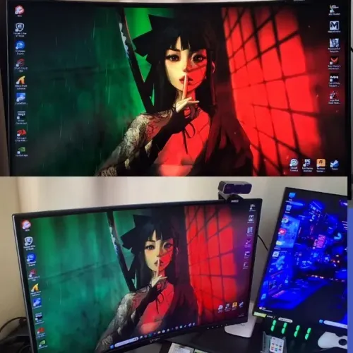 Monitor Gamer Curvo 27 polegadas 165hz 1ms Husky Gaming
