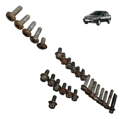Kit Jogo Parafuso Carter Gm Agile Montana Corsa Prisma 1.4