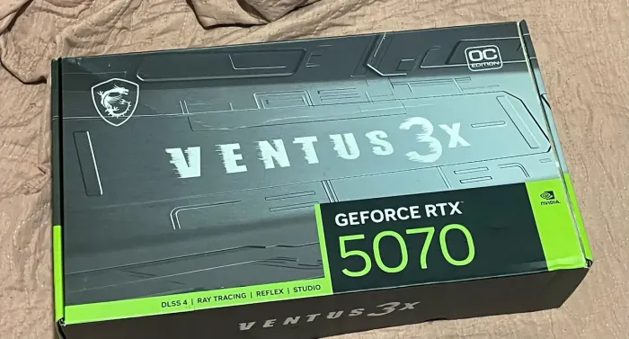 GEFORCE RTX 5070 VENTUS 3x