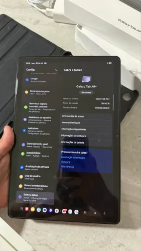 Galaxy Tab A9+ na garantia