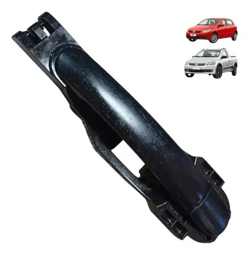 Maçaneta Porta Volkswagen Gol Voyage Saveiro G5 2008 2013 Preto Dianteira/traseira