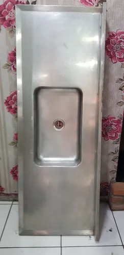 Pia de cozinha inox 150,00 reais
