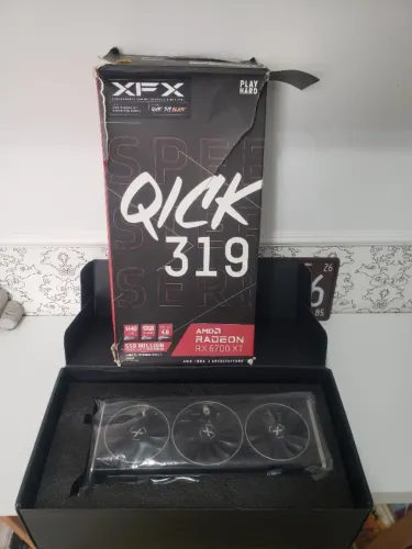 Placa de Vídeo AMD Radeon RX 6700 XT XFX QICK 319 12GB