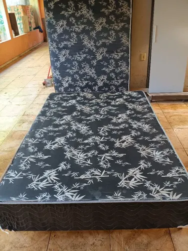 Cama box+colchão 