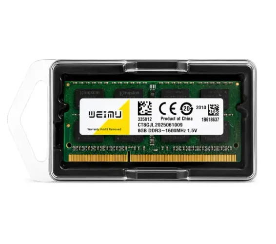 Memória Ram 8GB, DDR3, 1600mhz, 1.5v - DVM, Notebook - WEIMU